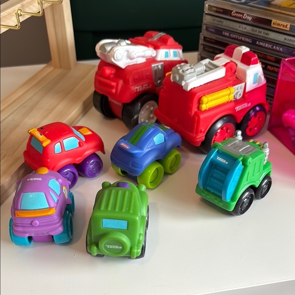 7 piece Tonka Soft Toy Car Set for Kids 2006 - 2011 - Picture 2 of 3